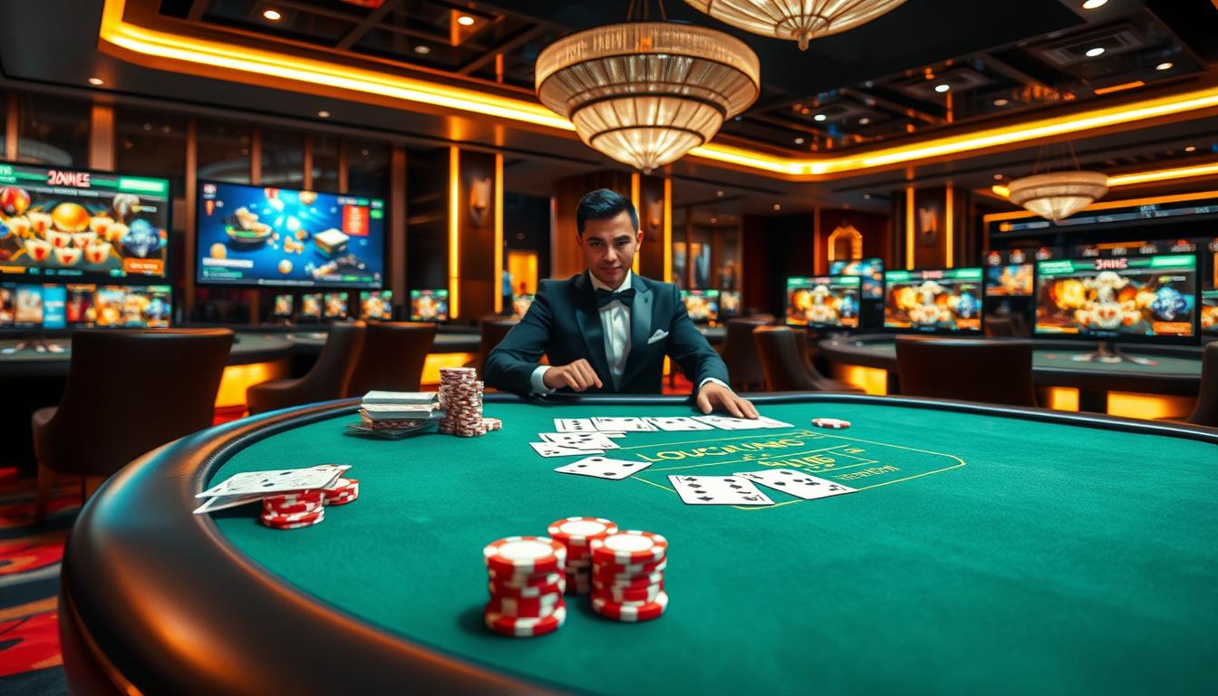 Judi Casino online dengan dealer live