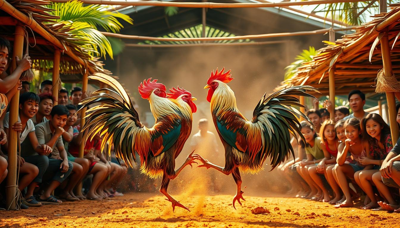 Judi sabung ayam uang asli